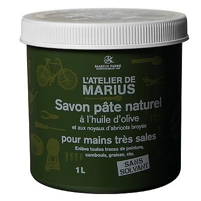 MARIUS FABRE - Savon PETE Naturel GRATTANT 1 L A L HUILE D Olive Atelier DE Marius - AMSP1L