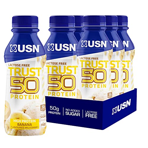 USN TRUST 50 Protein Drink Banana 6X500ml
