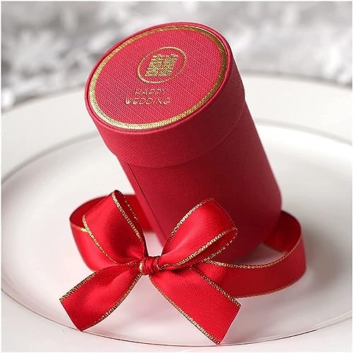 Süßigkeitenschachtel, Papier-Leckerli-Boxen, 2 Stück kreative Zylinder-Süßigkeitenschachteln für Hochzeitsfeier und Geschenkbox Papierboxen zum Verpacken von Geschenktüten passend für