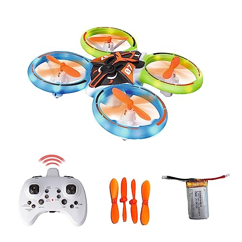 Xtrem Raiders Neon Evo Drohne - Drohne Für Kinder mit Neon +14 Jahre | Drone Mit Kamera | Drone For Kids | Mini Drohne Für Kinder | Für Draußen Und Drinnen