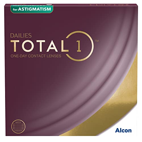 Dailies Total1 for Astigmatism weich, 90 Stück, BC 8.6 mm, DIA 14.5 mm, CYL 1,25, ACHSE 160, -02.50 Dioptrien