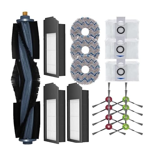 Accessories Top-Angebote Ersatzteil Hauptbürste Seitenbürste HEPA-Filter for Ecovacs X1omni X1turbo Roboter-Staubsauger-Zubehör durable