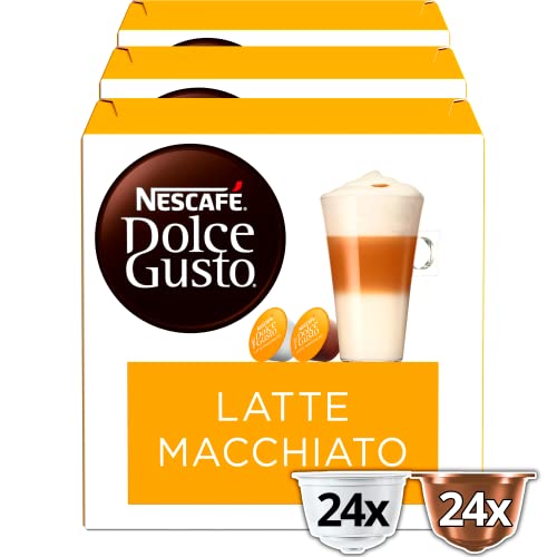 Nescafé Dolce Gusto Latte Macchiato Koffie Cups, 48 Stuks (3 x 16 Capsules)