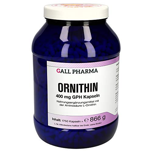 Gall Pharma Ornithin 400 mg GPH Kapseln, 1750 Kapseln