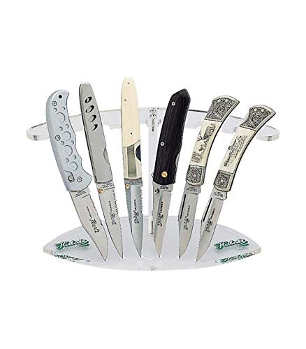 Plexiglas-Ständer für 6 Herbertz-Messer (ohne Messer)