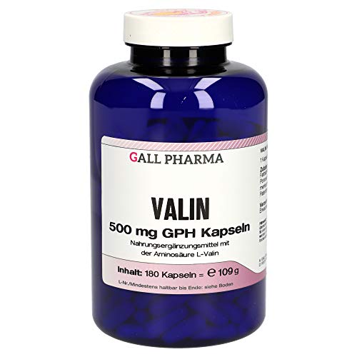 Gall Pharma Valin 500 mg GPH Kapseln 180 Stück