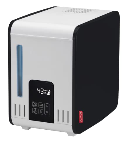 BONECO Luftbefeuchter Verdampfer S450 - handwarmer und bakterienfreier Dampf sowie kontrollierte Luftbefeuchtung auf Knopfdruck