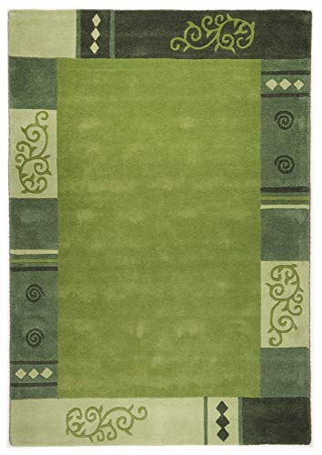 Teppich aus 100% Schurwolle (IWS); handgetuftet | Größe: 70 x 140 cm; Farbe: Terrakotta | THEKO die markenteppiche - Ambaadi