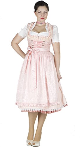 14433 Krüger feelings 70er Dirndl Gr 44 apricot