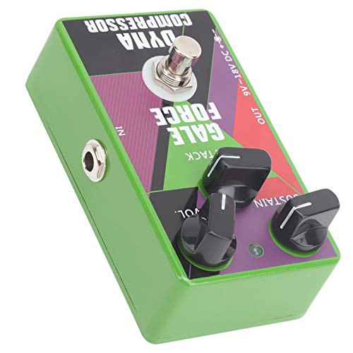 Compressor Pedal, Compression Effect Pedalq Aluminiumlegierungsschale für Music Club für Musikliebhaber für Gitarristen für Outdoor-Auftritte