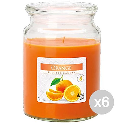 Glooke SELECTED Kerze, orange, Einheitsgröße