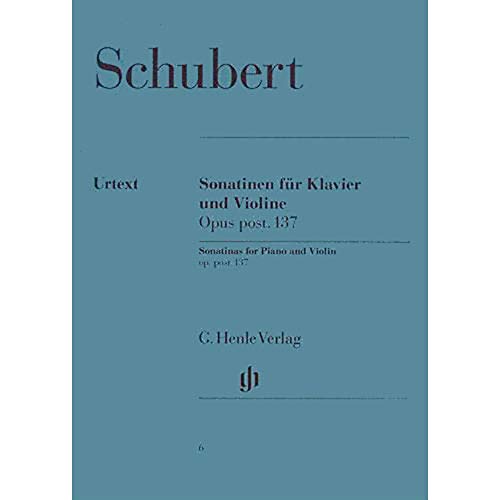 Sonatinen Op 137. Violine, Klavier