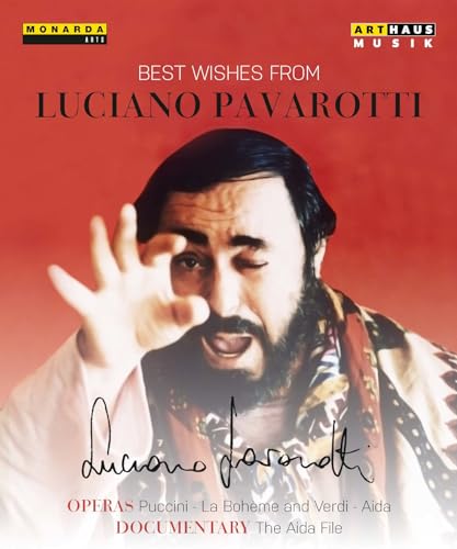 Best Wishes From Luciano Pavarotti (Aida, La Bohème und "The Aida File") [3 DVDs]
