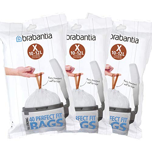 Multipack Brabantia PerfectFit Size X Müllbeutel Spenderverpackung 12 l (X) 120 Stück