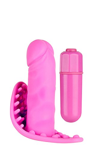 Dream Toys 3 Zoll pink siehe Sie heimlich Vibrator Finger Sleeve