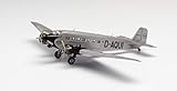 herpa 609395 19040 – Junkers Ju-52/3 m, Lufthansa D-Aqui, Military, Flieger, Modell Flugzeug, Modellbau, Miniaturmodelle, Sammlerstück, Kunststoff - Maßstab 1:160