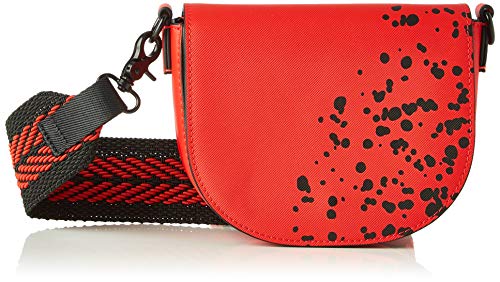 Desigual Womens PU Across Body Bag, RED, U