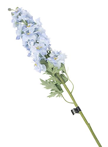 Closer 2 Nature F089BL Floral Elegance, Künstlicher Rittersporn, 105 cm, Einzelblume, blau