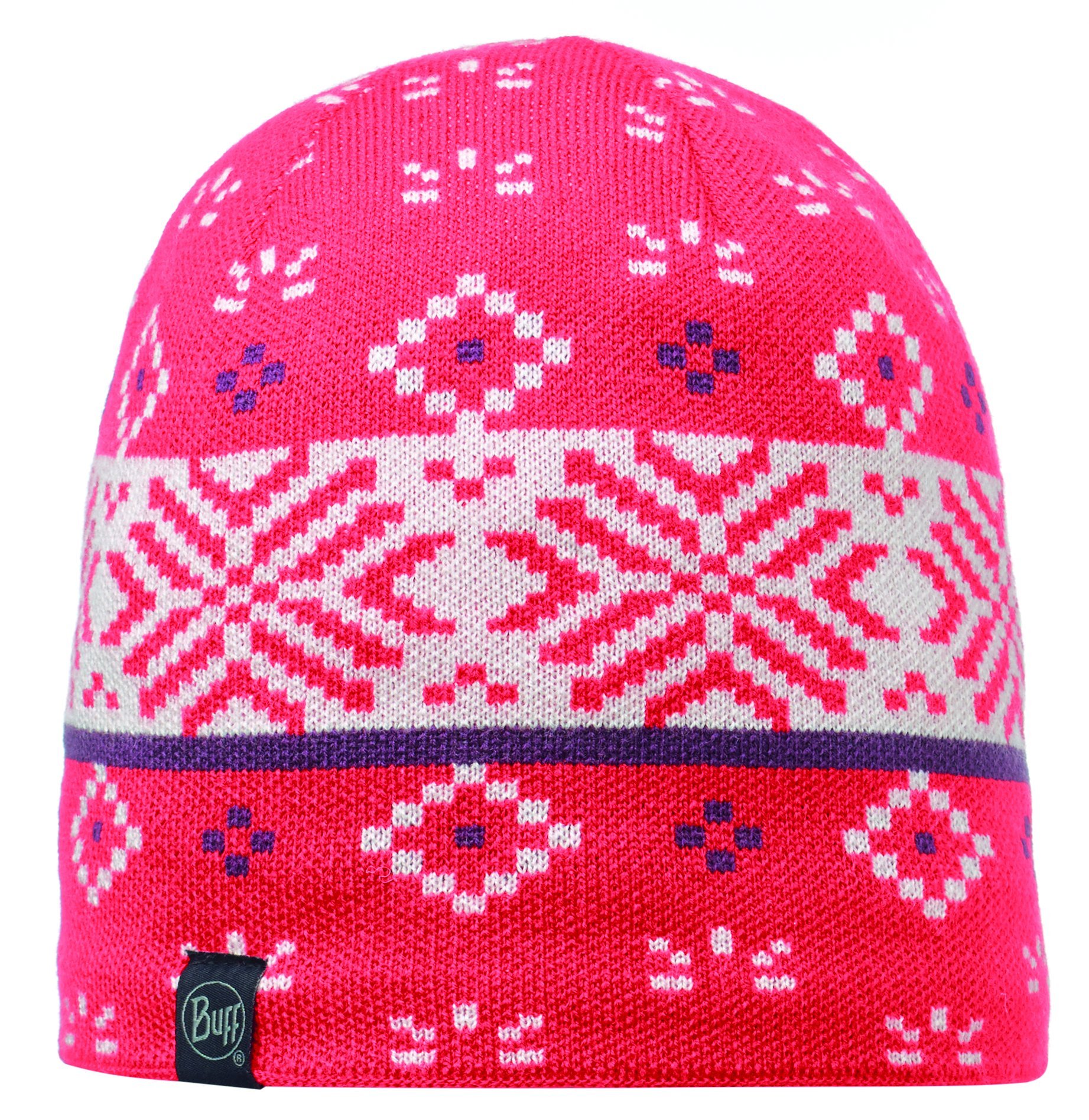 Buff Erwachsene Mütze Knitted Polar Hat, Jorden Coral, One Size, 111011.423.10.00
