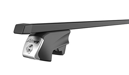 Atera 048422 RTD Träger, Vierkant Tragrohr, Profil: 32 x 22 mm, aus verzinktem Stahlrohr, Kunststoffüberzug in schwarz