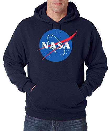 TRVPPY Herren Hoodie Kapuzenpullover Modell NASA - Navyblau XXL