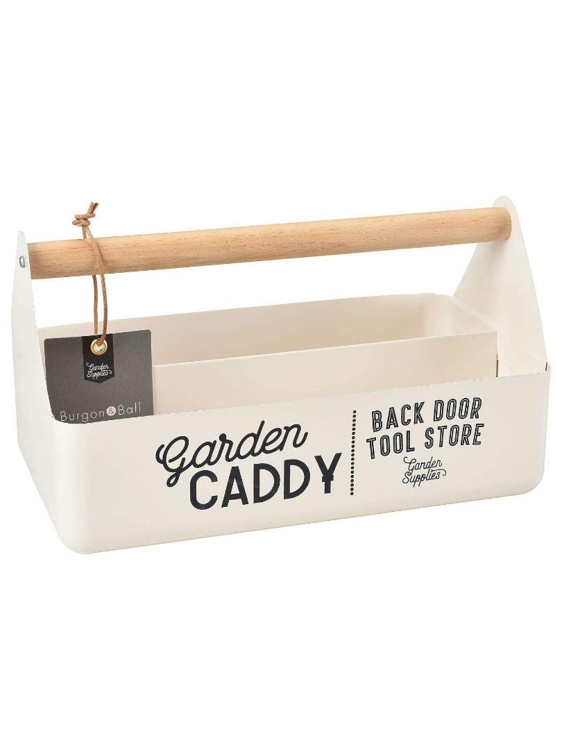 Marke neuen Garten Caddy für Supplies mit Buche Holzgriff