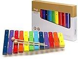 Stagg XYLO-J15 RB Xylophone mit 15-Keys rainbow