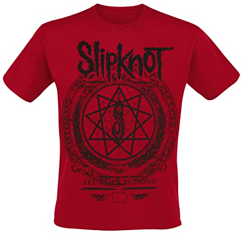 Slipknot Blurry Männer T-Shirt dunkelrot XL 100% Baumwolle Band-Merch, Bands