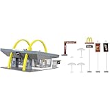 Vollmer 43634 McDonald's mit McDrive, 17.5 x 16 x 10 cm