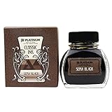 Platinum Classic Ink - 60 ml Flasche - Iron Gall Sepia Black