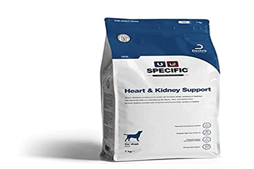 DECHRA Veterinary Products - SPECIFIC CKD Heart & Kidney Support - Trockenfutter für Hunde mit Omega-3 und Krillöl - Reduzierter Proteingehalt zur Entlastung der Nieren - Erwachsene Tiere - 2kg