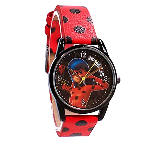 Miraculous Ladybuy Armbanduhr, Band, Rot, Einheitsgröße, Gurt, rot, Einheitsgröße, Gurt
