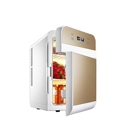 Minikühlschrank 20L Dual-Core Mute CNC Elektrische Kühlbox Kühler Display Reefer Autokühlschrank für Camping, Wohnwagen, Picknick und Feste Für Autos und LKW