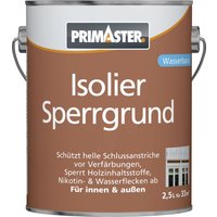 PRIMASTER Isoliersperrgrund 2,5 l, weiß, wasserverdünnbar