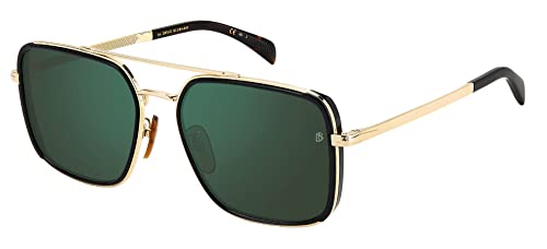 David Beckham Unisex Db 7083/g/s Sunglasses, 2M2/MT Black Gold, One Size
