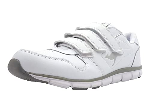 KangaROOS Unisex-Erwachsene K-Bluerun 700 V B Sneaker, Weiß (white/lt grey 002), 44 EU