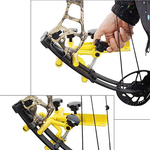 UUPA Hunting Archery Parallel Universal Bow Vise Adjustable Tool Metal Compound Bow Archery Parallel Bow Vise