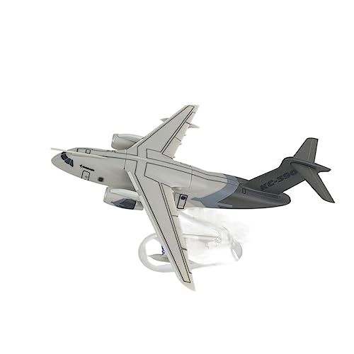 QCHIAN Maßstabsgetreue Flugzeugmodelle 1/250 EMbraer KC-390 Transportflugzeug Statisches Miniatur-Druckguss-ABS-Modell aus umweltfreundlichem Kunststoff Flugzeugszeneneinstellung