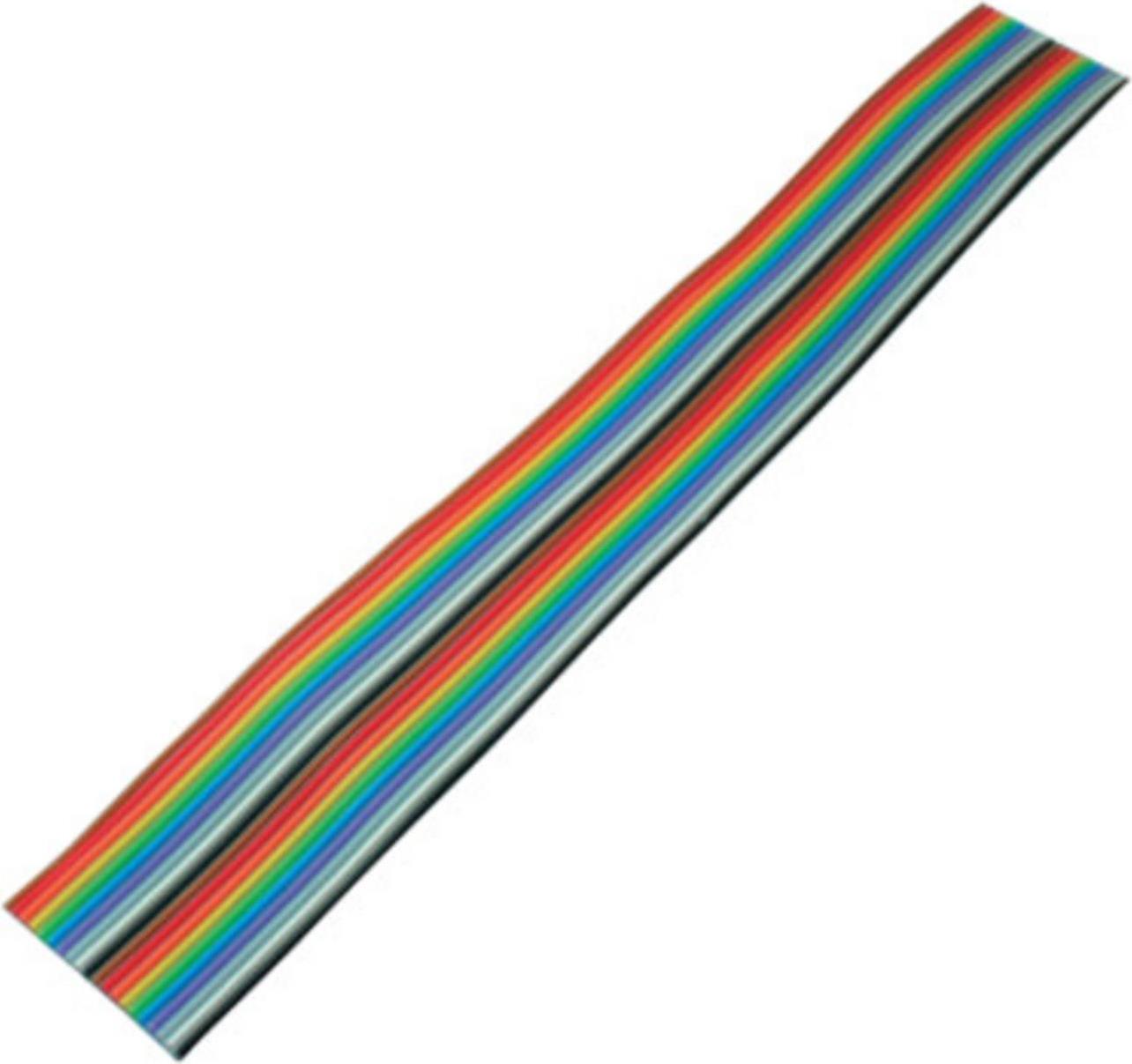 S/CONN maximum connectivity Flachkabel, farbig Raster 1,27 mm, 20 pin, 30,5m (79066)