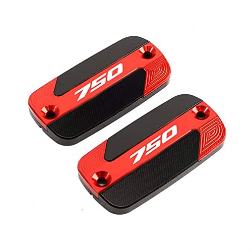 ZLLD Motorrad Vorderer Bremsflüssigkeitsdeckel Für Honda Forza 750 FORZA750 Forza750 2020 2021 (Farbe : Rot)