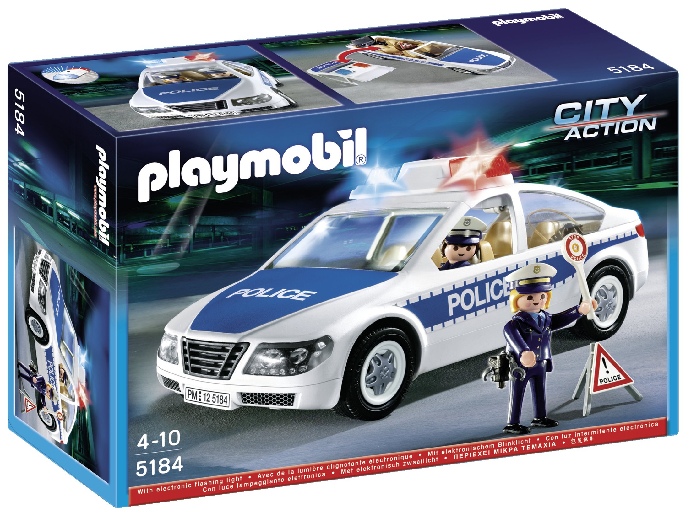 Playmobil 5184 Polizeifahrzeug mit Blinklicht