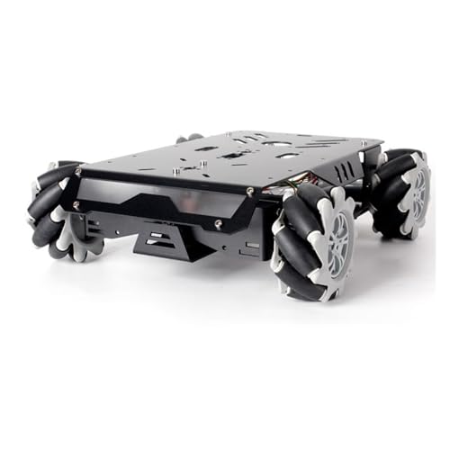 SHYISY mecanum räder 25 kg Last RC Panzer V3 Mecanum Rad Roboterauto for AR-duino Roboter DIY Kit mit Encoder Motor und Ps2 Griff Programmierbares Roboter Kit (Color : Full Set encoder1-30)