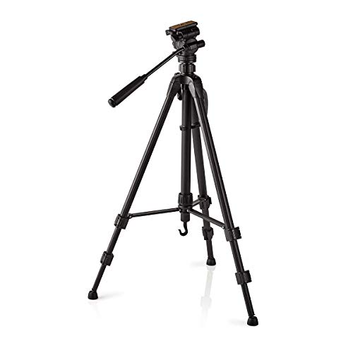 TronicXL Blackline Profi Kamerastativ 160cm + Tasche Universal Tripod zb für Canon Nikon Samsung Rollei Sony Foto Video