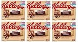 6x Kellogg's Barretta Mandorle e Cioccolato Mandel und Schokoriegel ( 4 x 32g ) 128g Riegel mit 41% Trockenfrüchten