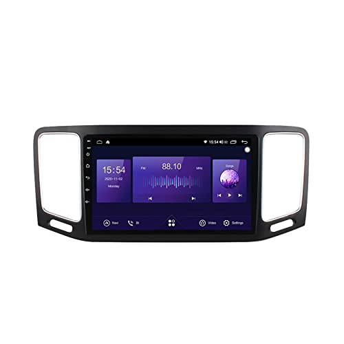 Autoradio Stereo GPS-Navigation für Sharan 2012–2018, Plug-and-Play, 9-Zoll-Touch-Display, Android 11, unterstützt Lenkradsteuerung, Bluetooth-Freisprechfunktion, integriertes CarPlay (C