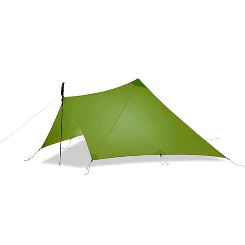 TrailStar Minarett Ultraleichtes tragbares Spire 2-Mann-Shelter-Campingzelt mit 20D-Silikonbeschichtung zum Wandern ziyu