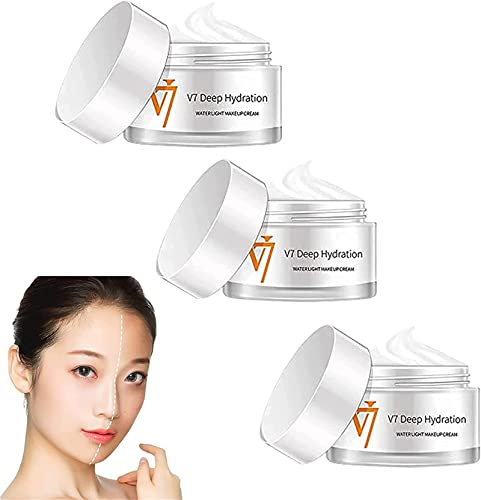 V7 Deep Hydration Cream V7 Moisturizing Tone-up Cream V7 Deep Hydration Waterlight Makeup Cream Moisturizer Toning Light Cream für jeden Hauttyp