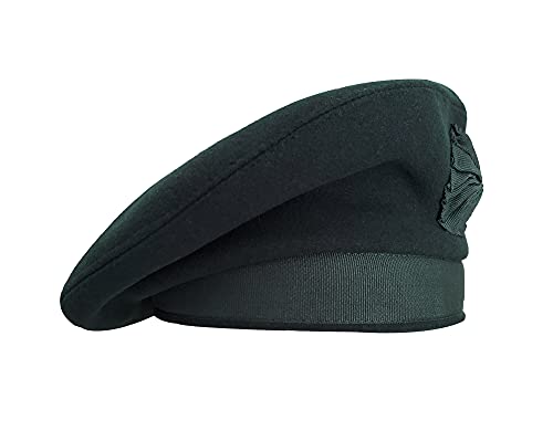 Caubeen Mütze, reine Wolle, irisches Dunkelgrün Gr. 7.25, dunkelgrün