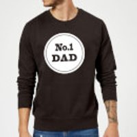 No. 1 Dad Sweatshirt - Black - S - Schwarz