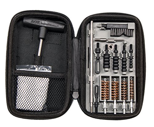 Smith & Wesson Accessories Unisex Erwachsene Compact Cleaning Kit Reinigungsset für Smith & Wesson Pistole, schwarz, One Size